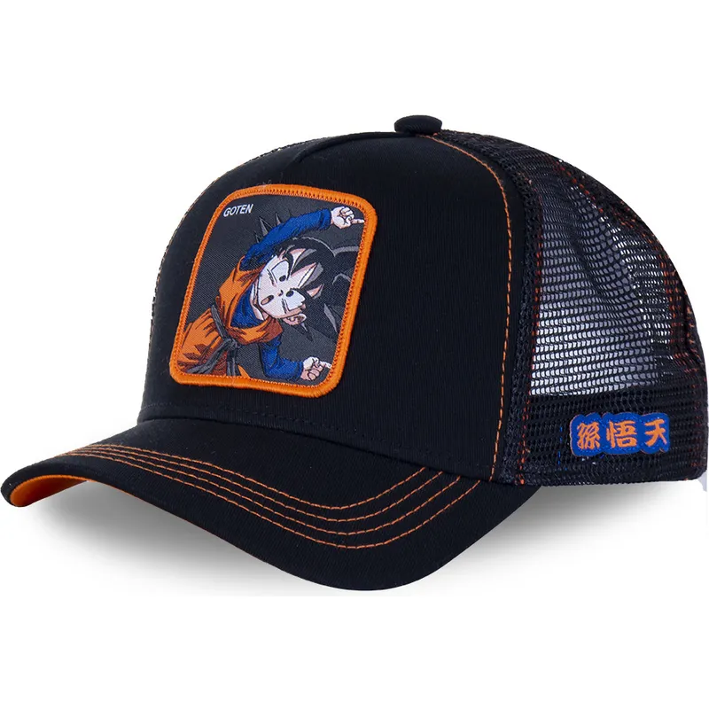 casquette-trucker-noire-goten-fusion-gtn2-dragon-ball-capslab