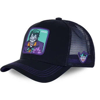 Czapka trucker czarno-fioletowa Joker JKR2 DC Comics od Capslab