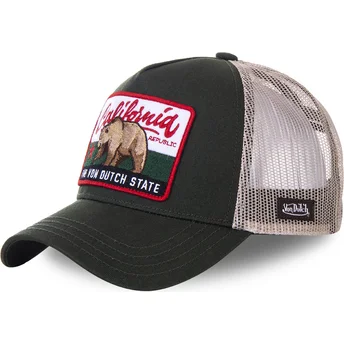 casquette-trucker-verte-et-grise-california-cal1-new-von-dutch