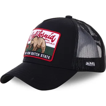 Casquette trucker noire California CAL2 NEW Von Dutch