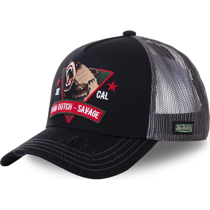 epci-curbata-negru-snapback-savage-sav2-de-von-dutch