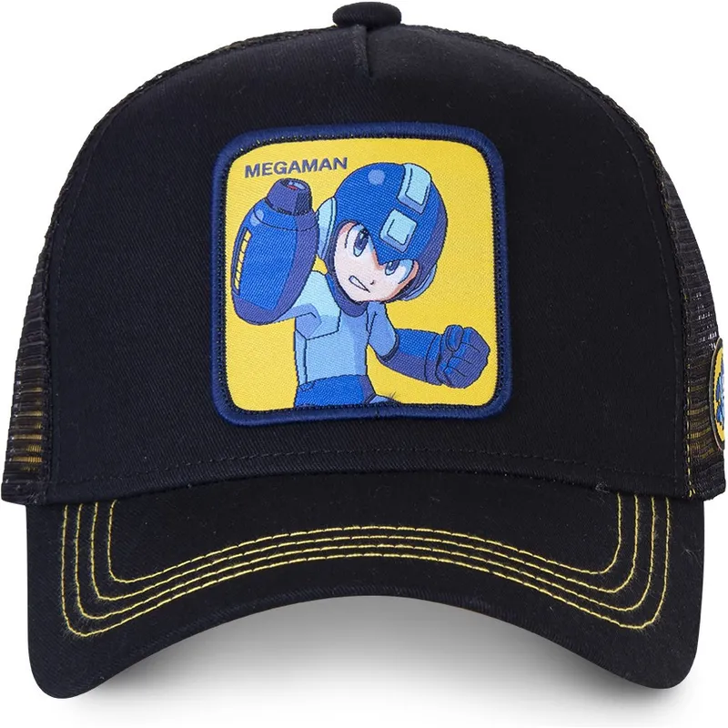 epci-curbata-negru-snapback-her2-mega-man-de-capslab