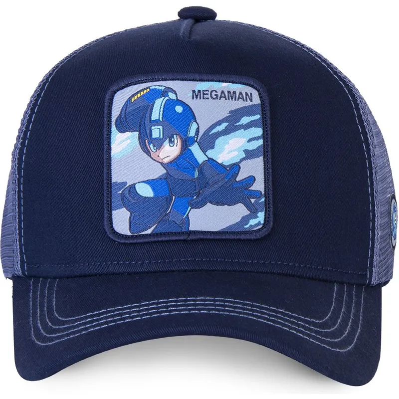 epci-curbata-albastru-snapback-her3-mega-man-de-capslab