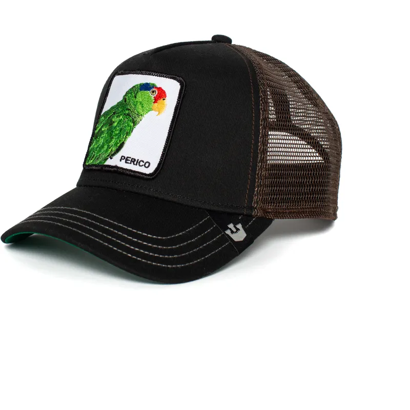 epci-curbata-negru-snapback-perico-the-farm-de-goorin-bros