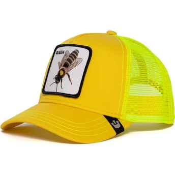 epci-curbata-galben-snapback-queen-bee-the-farm-de-goorin-bros