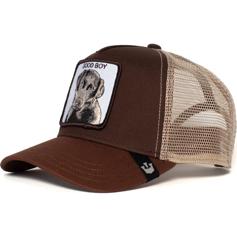 epci-curbata-maro-snapback-pentru-copii-puppy-dog-eyes-the-farm-de-goorin-bros