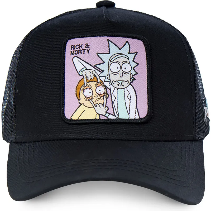 cap-curbata-black-snapback-rick-and-morty-rick-and-morty-de-capslab