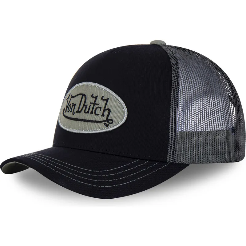 epci-curbata-negru-snapback-arm-de-von-dutch