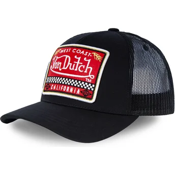 Cap curbată black snapback de Von Dutch
