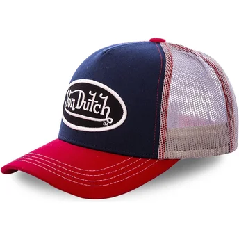 Trucker-Cap marineblau, weiß und rot COL MAR von Von Dutch