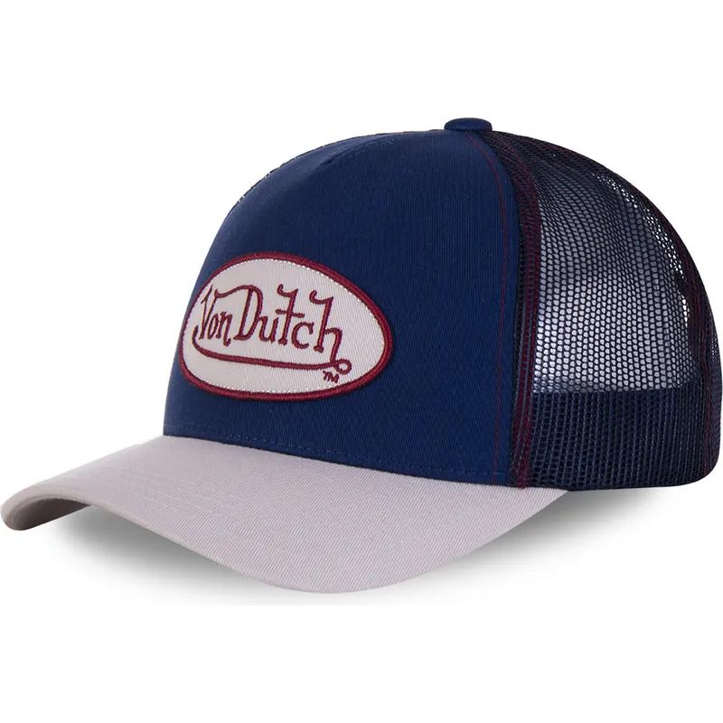 cap-curbata-blue-snapback-de-von-dutch
