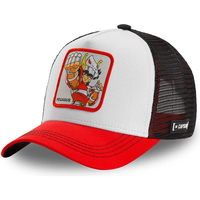 epci-curbata-alb-snapback-seiya-de-pegas-saint-seiya-cavalerii-zodiacului-de-capslab