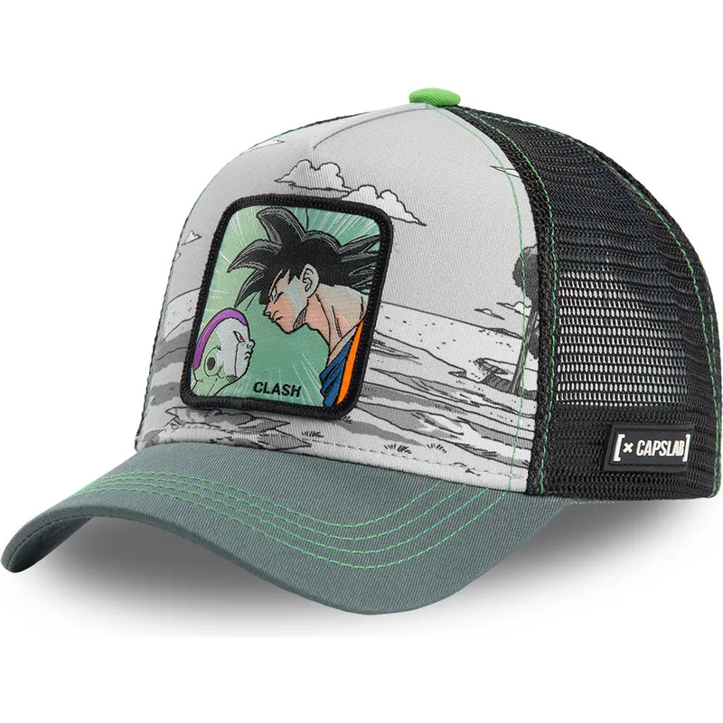 epci-curbata-gri-snapback-clash-zig-goku-vs-frieza-dragon-ball-de-capslab