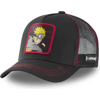 Cap curbată black snapback Naruto Uzumaki Naruto de Capslab