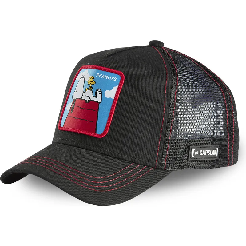 epci-curbata-negru-snapback-casa-pcl-snoopy-i-emilio-arahide-de-capslab