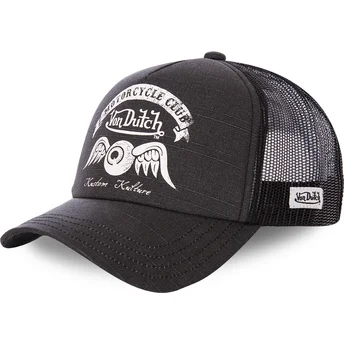 Schwarze Trucker-Kappe CREW8 von Von Dutch