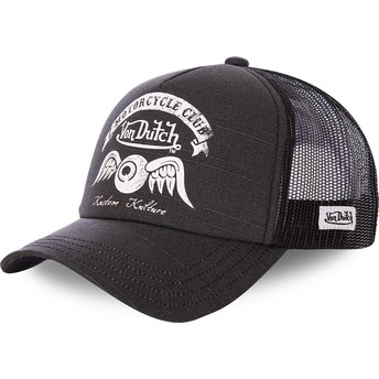 Von Dutch TRUCK07 Black Trucker Hat 