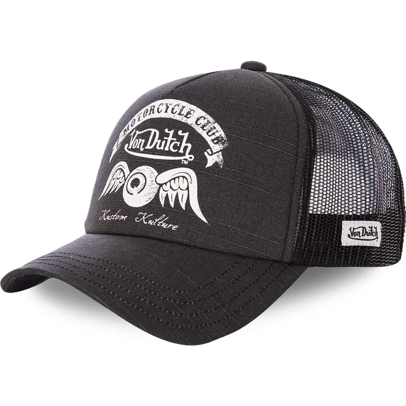 epci-curbata-camionagiu-negru-snapback-crew8-de-von-dutch