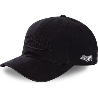 Cappellino curvo nero regolabile FORESTN di Von Dutch