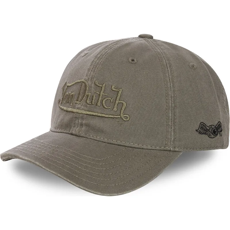 cappellino-visiera-curva-verde-regolabile-forestnk-di-von-dutch