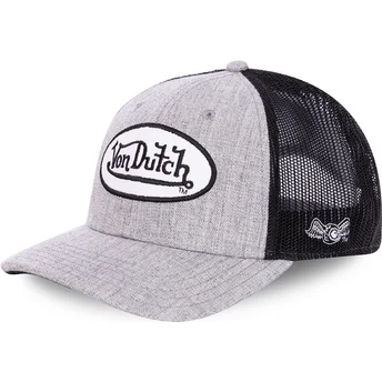 Cap curbată gray snapback de Von Dutch