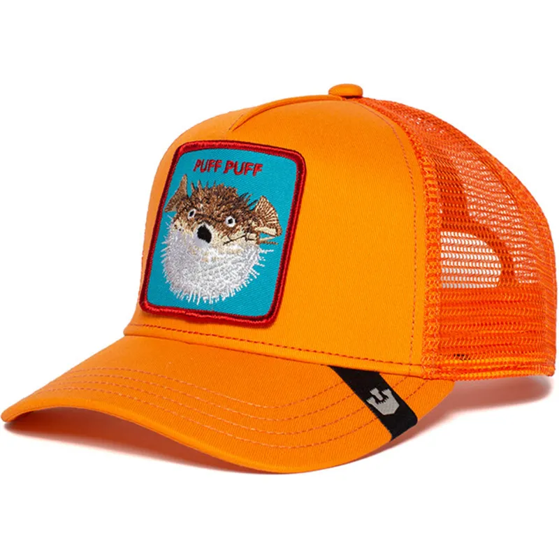 epci-curbata-portocaliu-snapback-puff-the-farm-de-goorin-bros