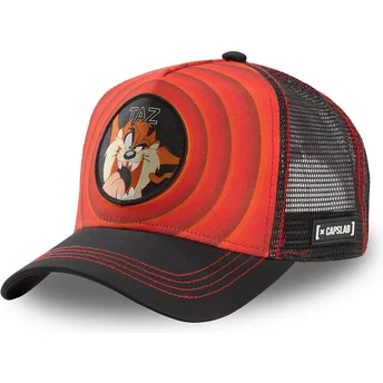 epci-curbata-rou-snapback-diavolul-tasmanian-looney-tunes-de-capslab