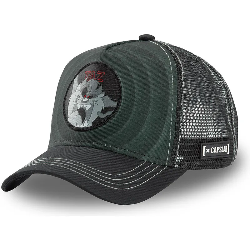 epci-curbata-negru-snapback-diavolul-tasmanian-looney-tunes-de-capslab
