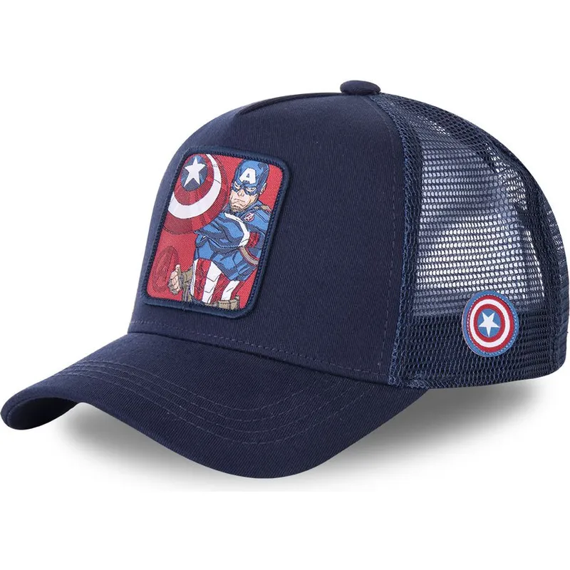 epci-curbata-bleumarin-snapback-pentru-copii-kidcpt1-capitanul-america-marvel-comics-de-capslab