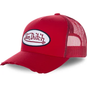 Gorra trucker roja para niño KID_FRESH1 de Von Dutch