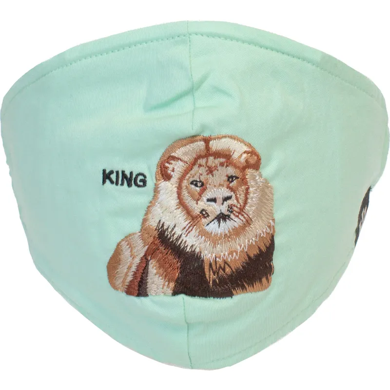 masks-and-protection-green-de-mascarilla-reutilizable-verde-menta-leon-mane-cat-the-farm-de-goorin-bros