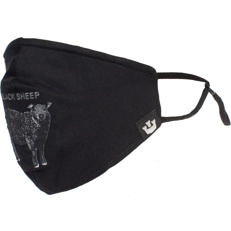 mati-i-protecie-negru-mascarilla-reutilizable-sheep-rock-the-farm-de-goorin-bros