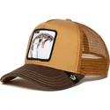gorra-trucker-marron-cobra-biter-de-goorin-bros
