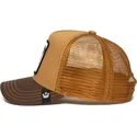 gorra-trucker-marron-cobra-biter-de-goorin-bros