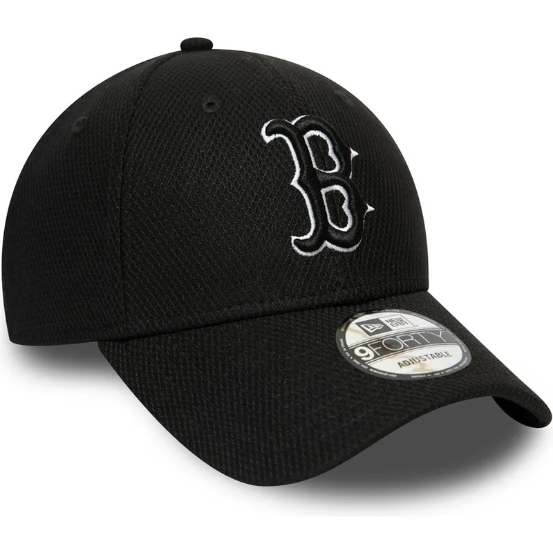 epci-curbata-negru-reglabila-9forty-diamond-era-essential-de-boston-red-sox-mlb-de-new-era