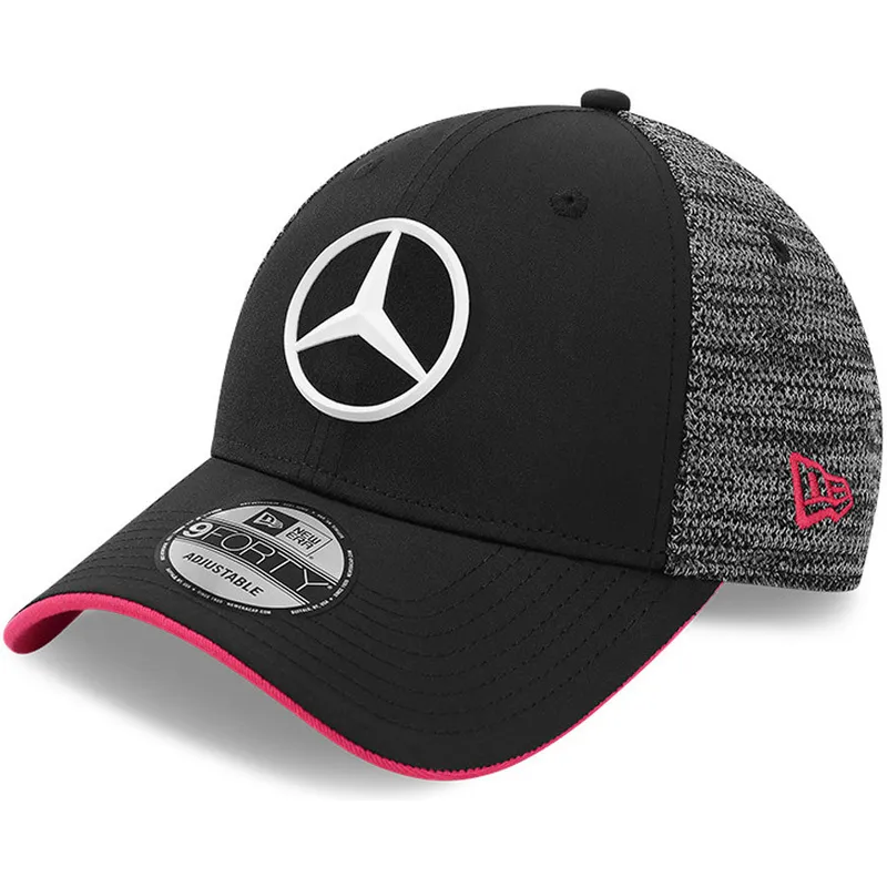 epci-curbata-negru-reglabila-9forty-tonal-esports-de-mercedes-formula-1-de-new-era