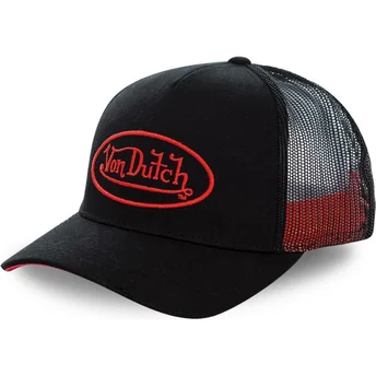 Cappellino trucker nero NEO RED di Von Dutch