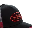 cappellino-trucker-nero-neo-red-di-von-dutch