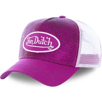 epci-curbata-roz-snapback-pur-de-von-dutch