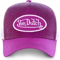 epci-curbata-roz-snapback-pur-de-von-dutch