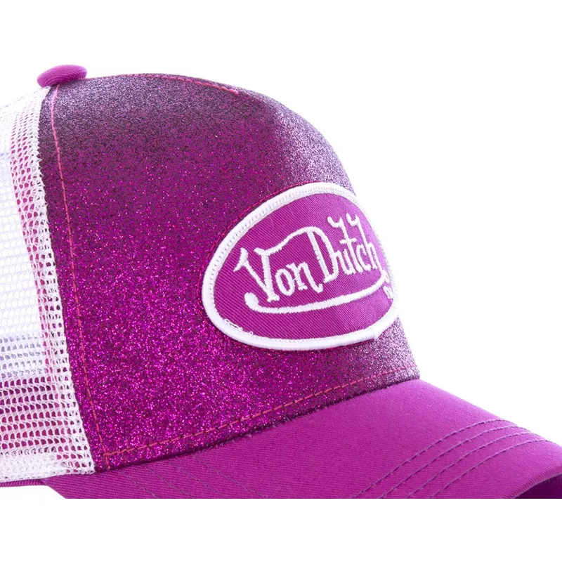 epci-curbata-roz-snapback-pur-de-von-dutch