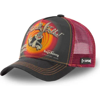 Cap curbată gray snapback Bugs Bunny Looney Tunes de Capslab
