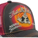 graue-und-rote-trucker-kappe-bugs-bunny-rin1-looney-tunes-von-capslab