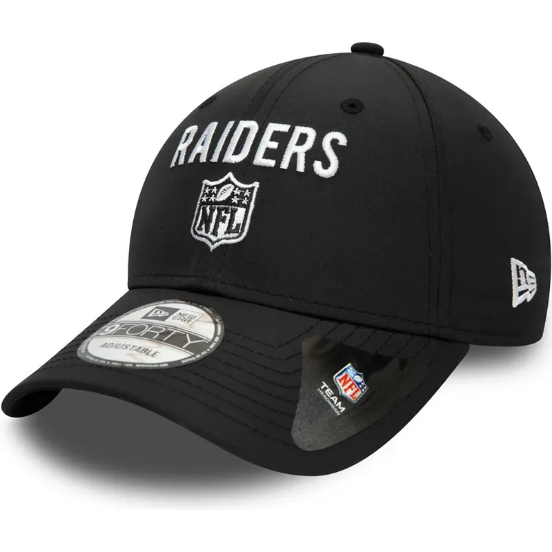 epci-curbata-negru-reglabila-9forty-team-flag-de-las-vegas-raiders-nfl-de-new-era