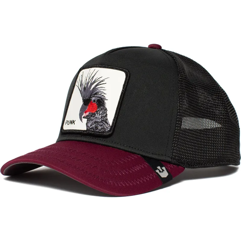epci-curbata-negru-snapback-punk-sqwauk-the-farm-de-goorin-bros