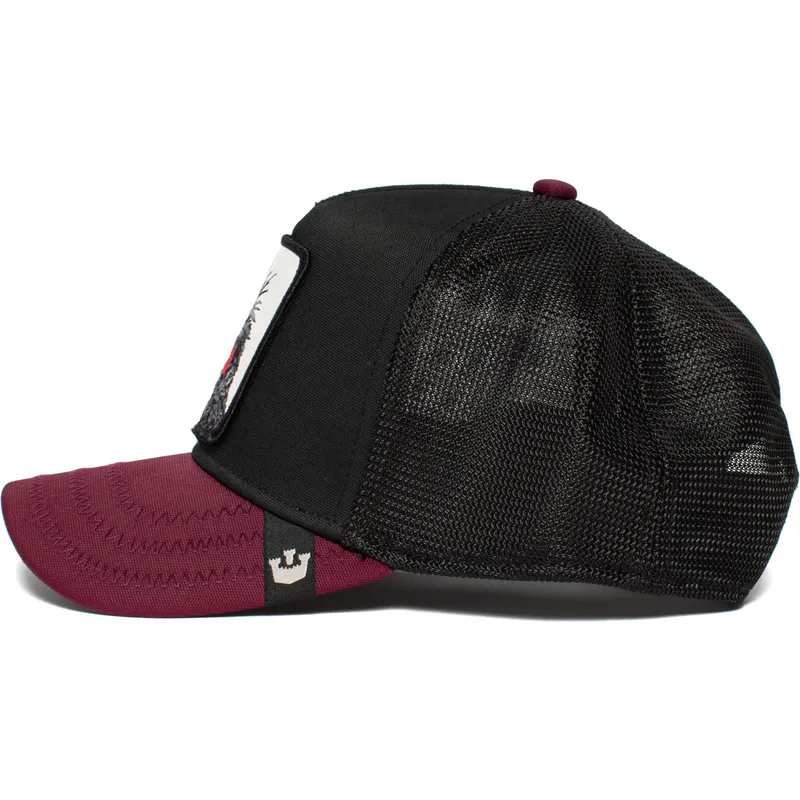 epci-curbata-negru-snapback-punk-sqwauk-the-farm-de-goorin-bros