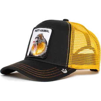 epci-curbata-negru-snapback-party-animal-the-farm-de-goorin-bros