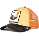 epci-curbata-portocaliu-snapback-a-doodle-doo-the-farm-de-goorin-bros