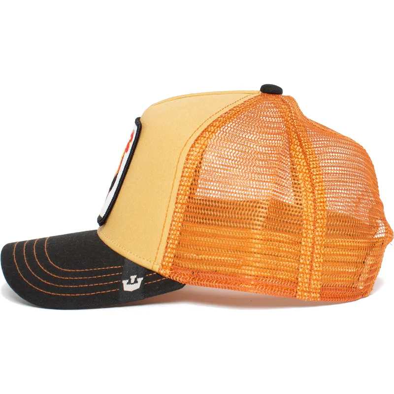 epci-curbata-portocaliu-snapback-a-doodle-doo-the-farm-de-goorin-bros