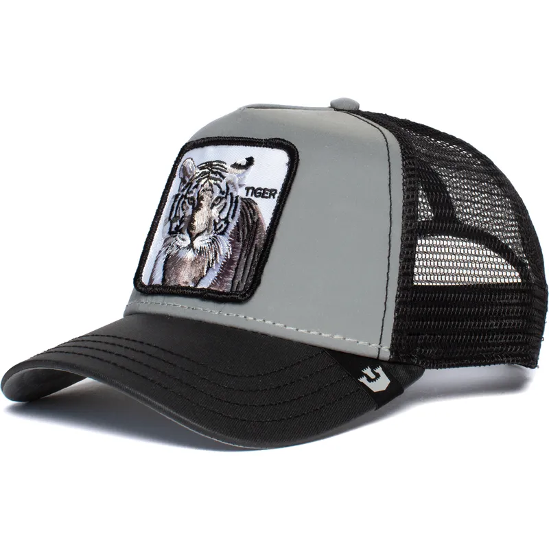 goorin-bros-gra-och-svart-truckerkeps-med-tiger-instinct-only